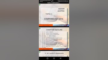 AUD339 COMPANIES ACT 2016