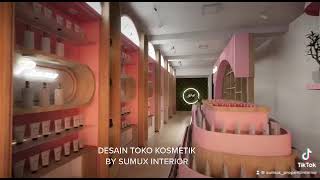 DESAIN INTERIOR TOKO #KOSMETIK SKINCARE . . .❗️