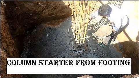 Column starter Building construction part-7/ watch #civiltechconstructions
