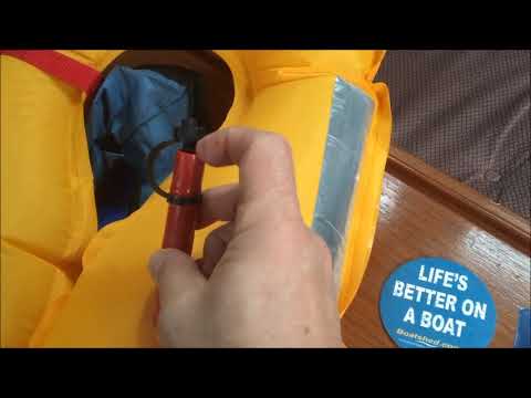 Lifejacket Deflation - How To Do It Properly!