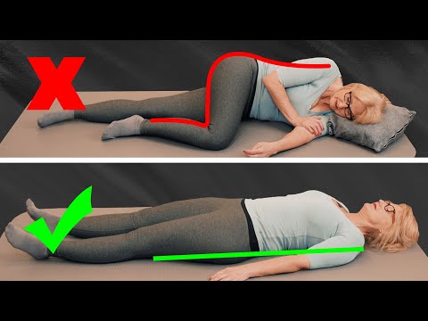 Video The best Sleeping Position for Neck and Back Pain -... - youtube