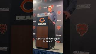Chicago bears Coach Ben Johnson
