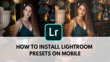 How To Install Lightroom Presets On Lightroom CC For Mobile!