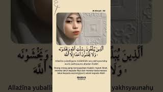 Qs. Ahzab : 39 | Suara merdu cewe Hijab #sholawatan #alahzab By EL PIANO