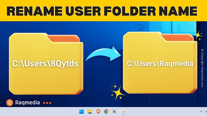 How To Rename User Folder Name in Windows 11 📂 2024 Change the Name of a User Profile Folder