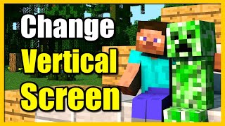 How to Change Split Screen From Horizontal to Vertical in Minecraft Settings (Fast Tutorial)