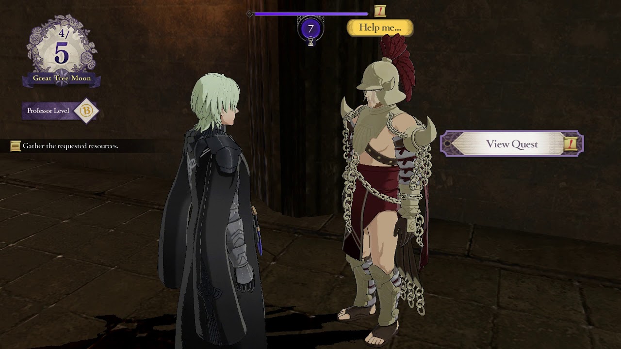 Fire Emblem Three Houses Chapter 17 Field of Revenge Worried Warrior