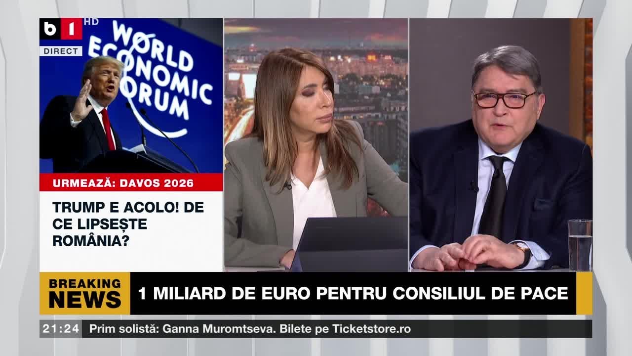 NEWS PASS CU LAURA CHIRIAC. HUREZEANU, ÎN STUDIOUL B1TV, DESPRE IMPASUL DINTRE ȚĂRILE UE ȘI SUA.P2/3