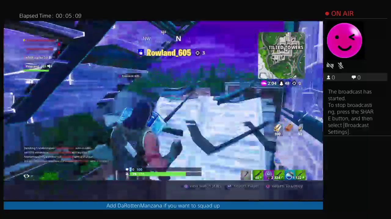 Fortnite Squad Live Stream - YouTube