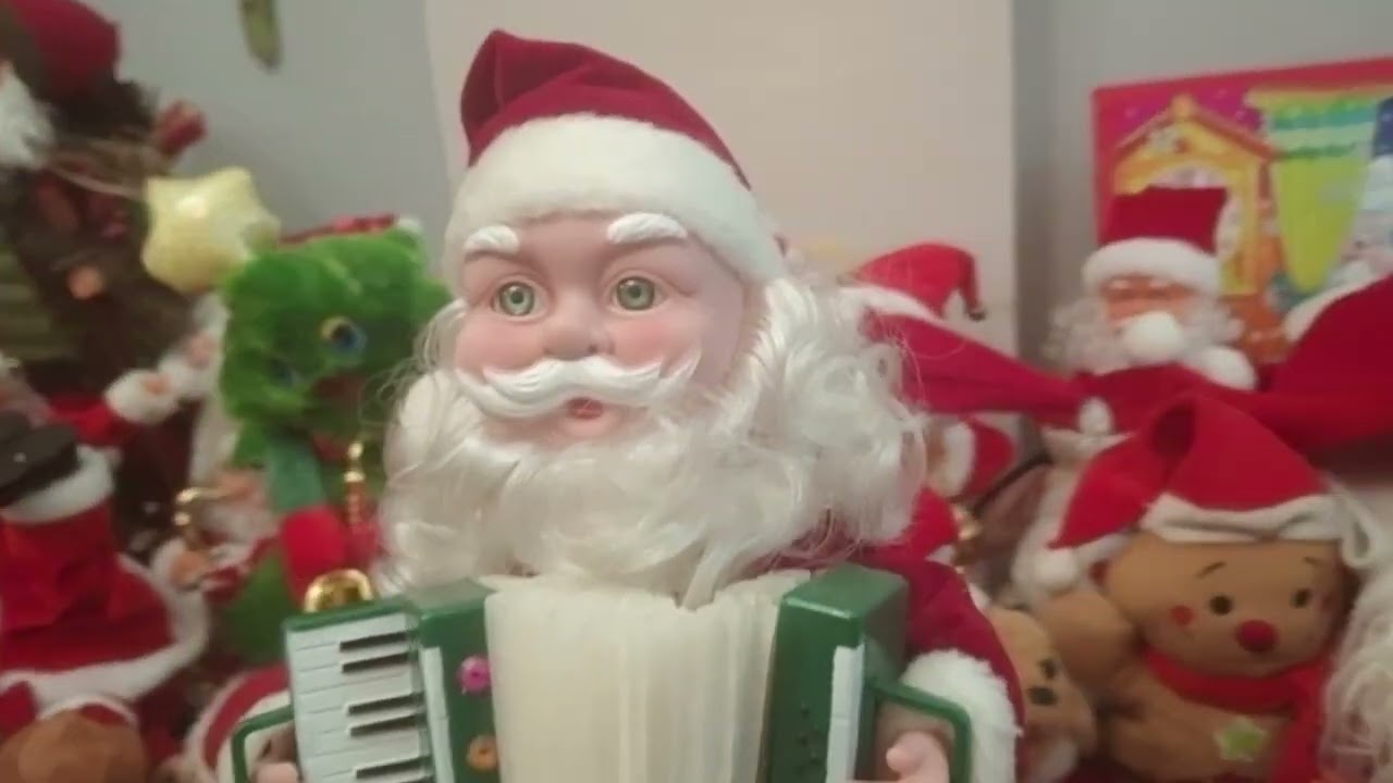 Santa Claus With Accordion