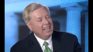 Lindsey Graham throws tantrum on air defending Trump's whistleblower scandal