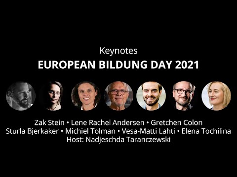 European Bildung Day 2021 keynotes Saturday May 8