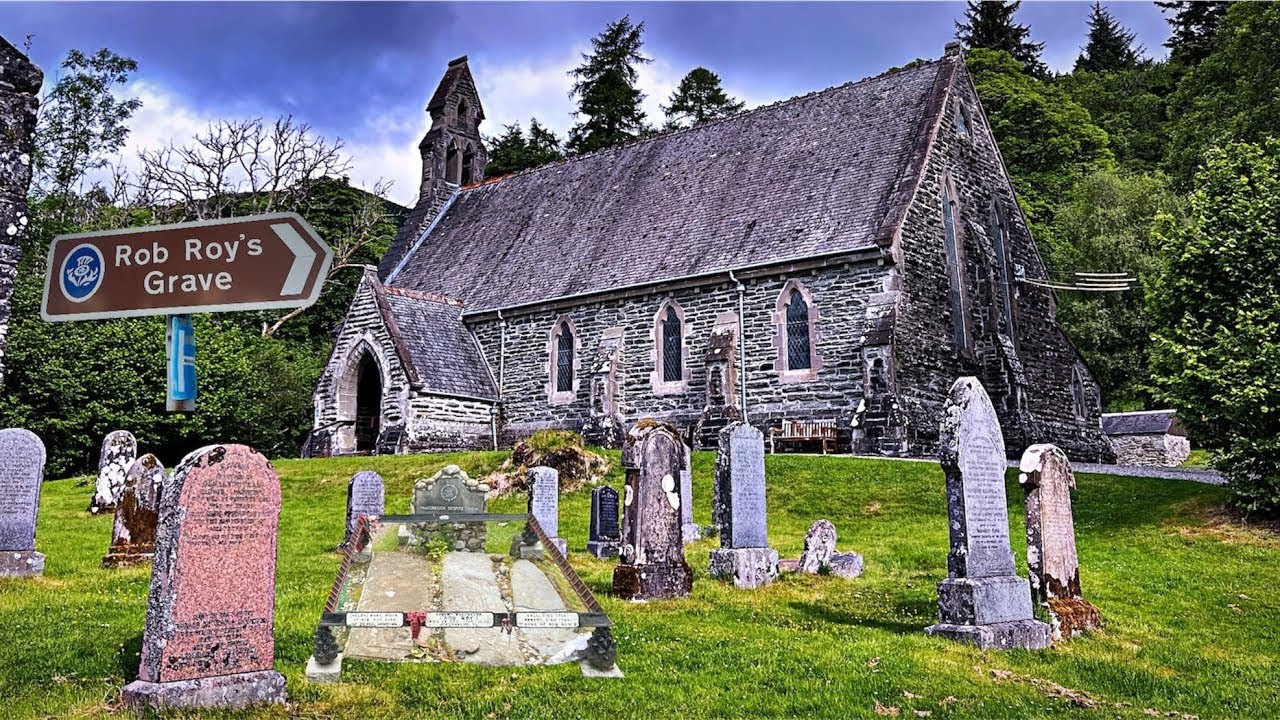 Кладбище Роб Роя - церковь Балкуиддер