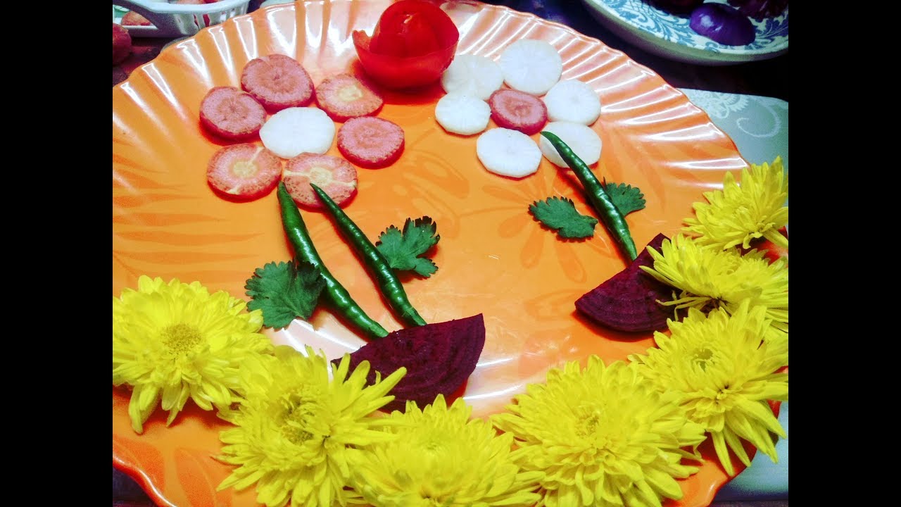 Beautiful Flower 🌸 SALAD DECORATION ideas The INSPIRATION Express