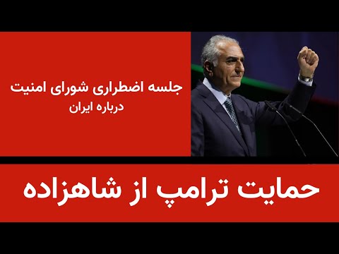 ترامپ اگر مردم ایران خواهان شاهزاده هستند برای من قابل قبول است