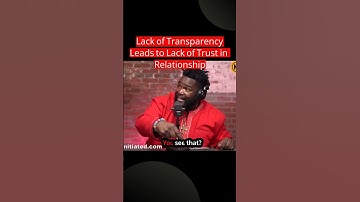 Dating and Transparency