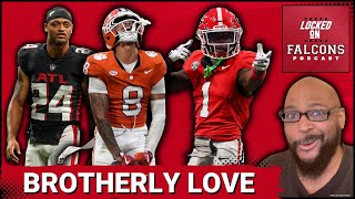 REACTION: Atlanta Falcons STEAL Avieon Terrell, LOCKDOWN CB Across Brother A.J. | Day 2 Draft Recap