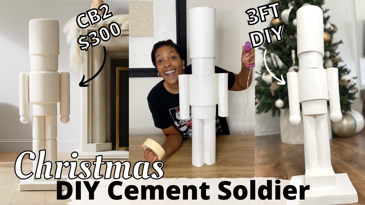 DIY 3FT Christmas Soldier Ultimate Christmas DIY EASY DIY Nutcracker Soldier DIY Must TRY