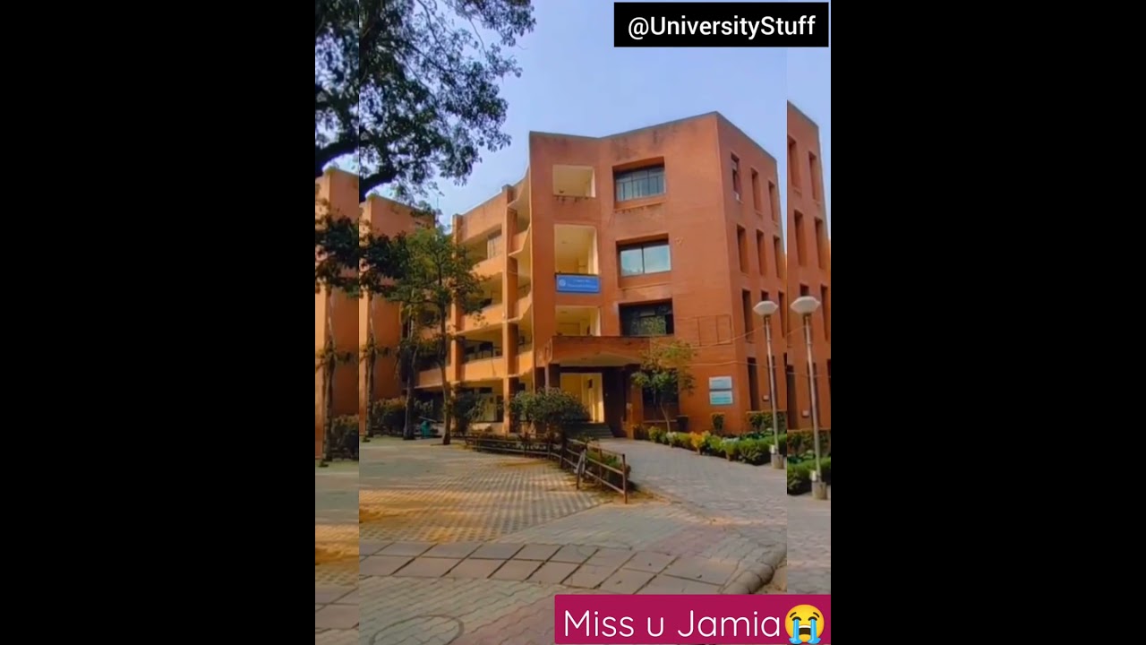 Jamia Main Campus view|| Jamia Central Canteen|| Jamia Library||