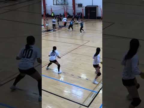 Double Tap in Foam Dodgeball at The Thing 2026 #dodgeball #sports #highlights