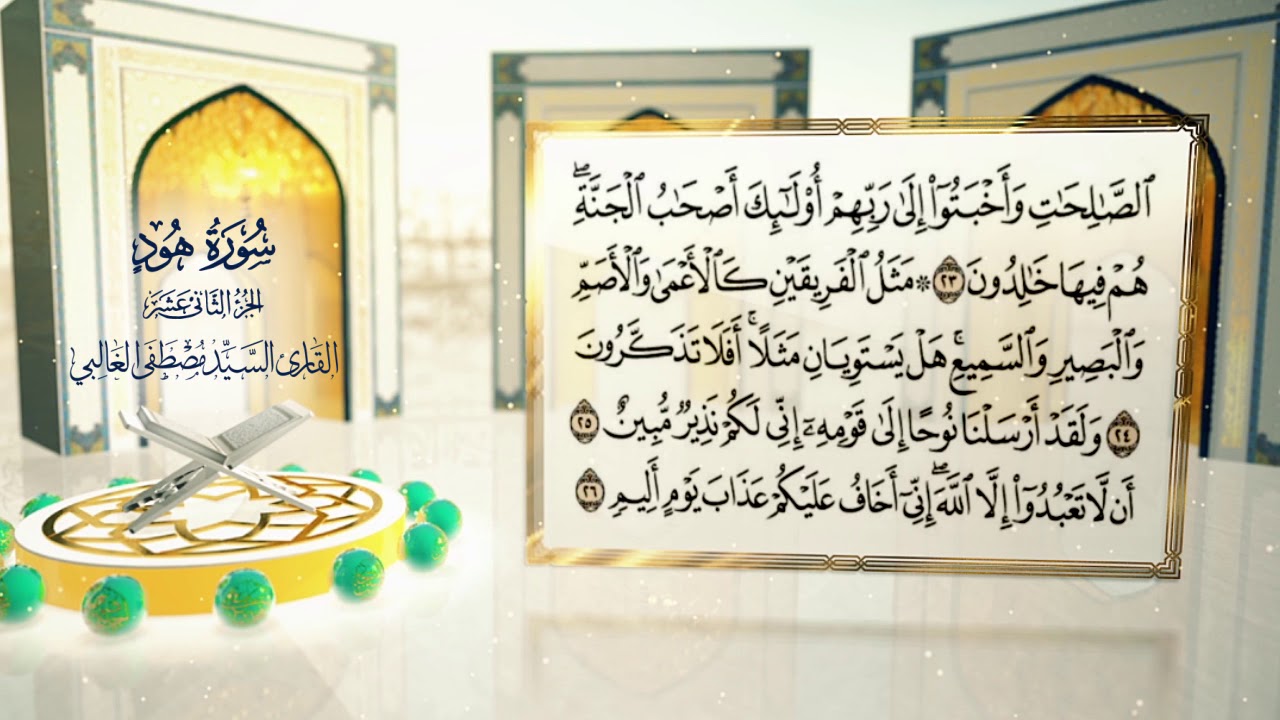 الختمة القرآنية ج ١٢ || السيد مصطفى الغالبي