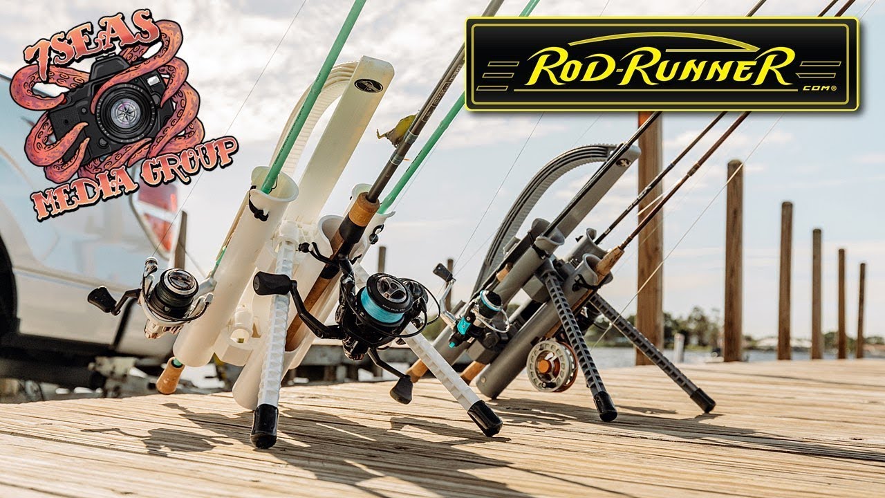 Inshore to Offshore to Bank Fishing with ROD-RUNNER Fishing Racks