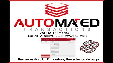 CONFIGURACION PARAMETROS MDB - VALIDATOR MANAGER