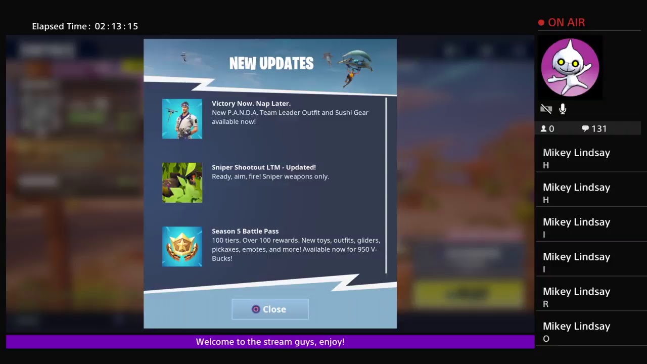 Fort Chat Chat chooses EVERYTHING (Fortnite Battle Royale) - YouTube