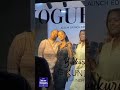 Miss Naomi Nishimwe, Meghan, and Liliane Iradukunda attend Boukuru’s ‘Gikundiro’ album launch