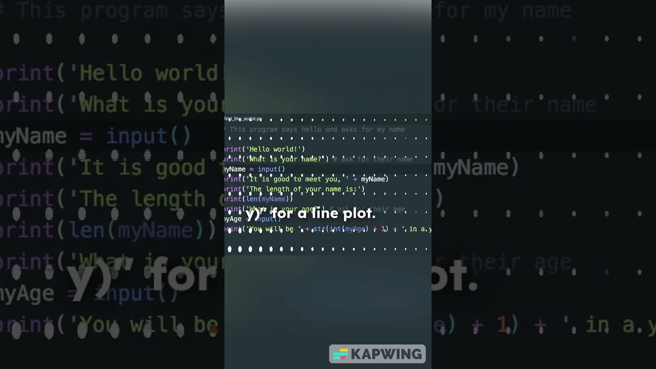 Python Matplotlib Quick Plotting Tutorial V1