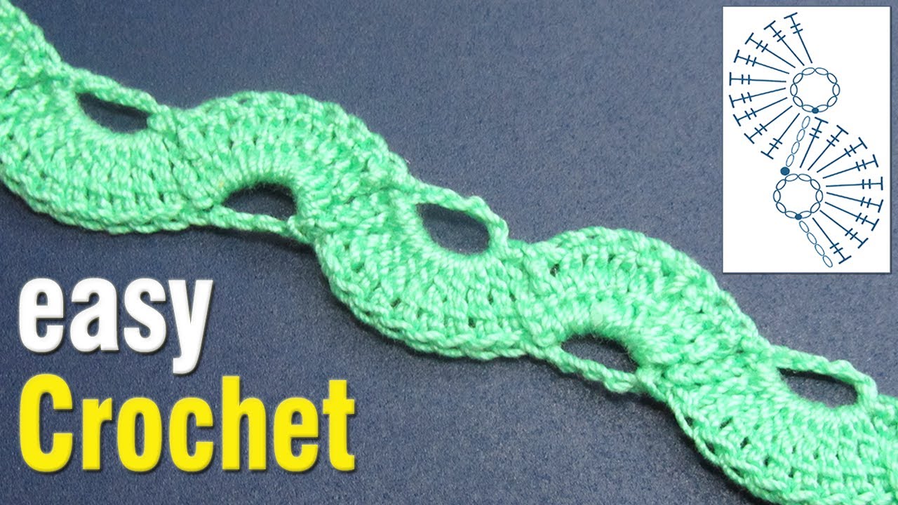 Easy Crochet: How to Crochet a Simple Cord for beginners. Triple crochet cord pattern & tutorial.