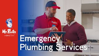 Have a plumbing emergency!? Call Mr. Rooter Plumbing!