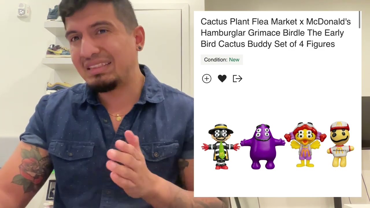 Cactus Plant Flea Market x McDonald's Cactus Buddy! And Friends T