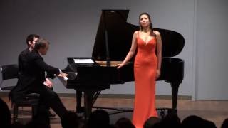 NADINE SIERRA sings &quot;Beautiful Dreamer&quot; - Kamal Khan - piano