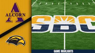 Alcorn State Braves vs  Southern Miss Golden Eagles  Highlights  | 2026 Regular Season Week 1