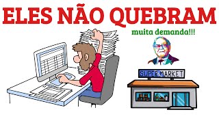 5 tipos de NEGÓCIOS que NUNCA irão QUEBRAR 🤐💸