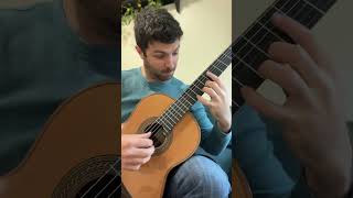 One of the most beautiful guitar melodies: Prelude 10 by Tárrega. #classicalguitar #guitar #musician