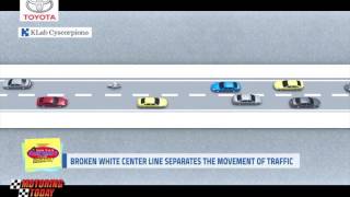 YSS Road Safety Tips Broken White Center Line