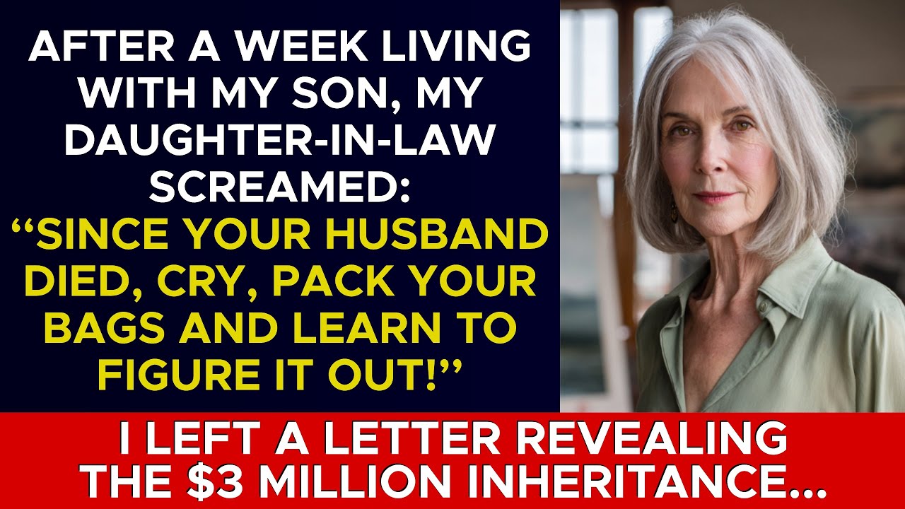After My DIL Yelled ‘Pack Your Bags,’ I Left a Letter Revealing a Hidden $3M Inheritance.