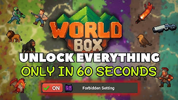 Hoe je alles in Worldbox in minder dan 60 seconden ontgrendelt