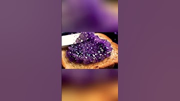 Amethyst, Gold, Silver & Titanium 💎🌈 Toast Spread | Satisfying AI ASMR #Satisfying #aiasmr