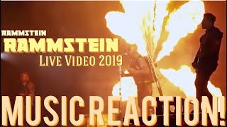 FREAKING AWESOME🔥👏🏾Rammstein - Rammstein Live Video 2019 Music Reaction🔥