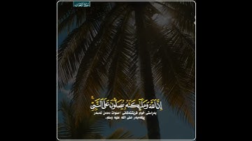 سعد الغامدي حالات واتس اب دينية سورة الأحزاب صلوا على من ينادي يوم القيامة امتي امتي