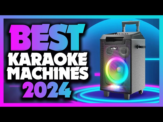 Top 10 Best Karaoke Machine Of The Year 2024! class=