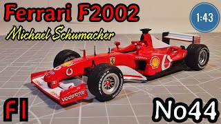 Ferrari-F2002 Michael Schumacher 1:43 CENTAURIA Formula1 Auto Collection №44