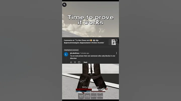 Dummy or not it works🥱 #jjk #jjs #jujutsushenanigans #jujutsukaisen #roblox #combo