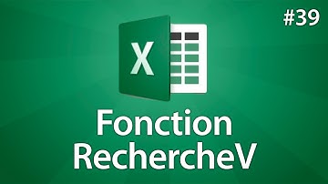 Excel 2016 - RechercheV - Formule de traitement des données - Tuto #39