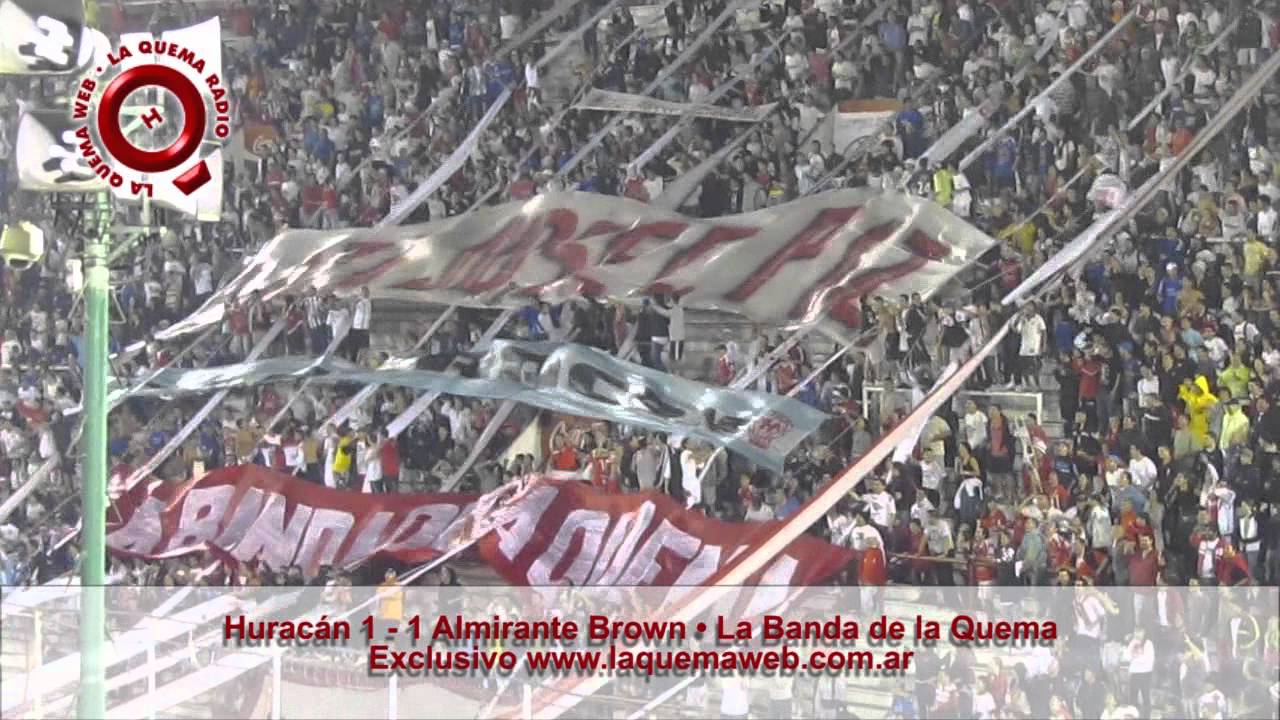 Huracan 1 - 1 Almirante Brown - La Banda de la Quema - www.laquemaweb.com.ar huracan 2019