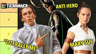 Movie Character Tropes Tier List