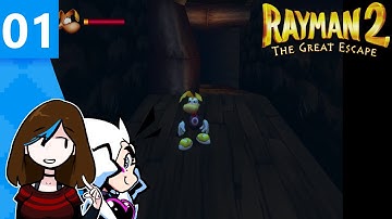 FlutterBug and BisTheFairy - Rayman 2 - Full Stream (Part 1)